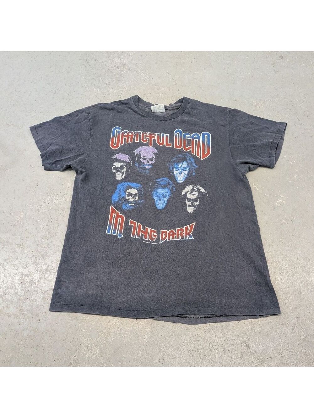 Vintage 80s Grateful Dead In The Dark Touch of Gray T-shirt